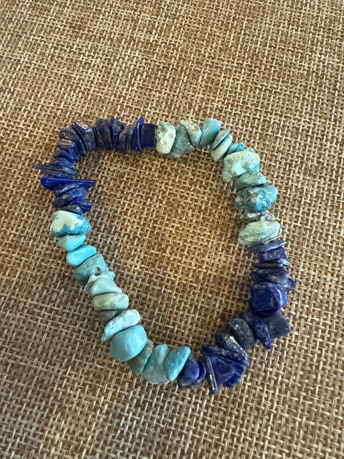 Lapis & Turquoise Bracelet