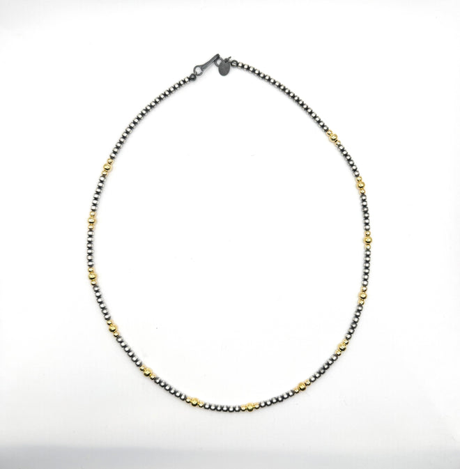 Navajo Pearls Necklace - Hand Strung by Navajo Artists