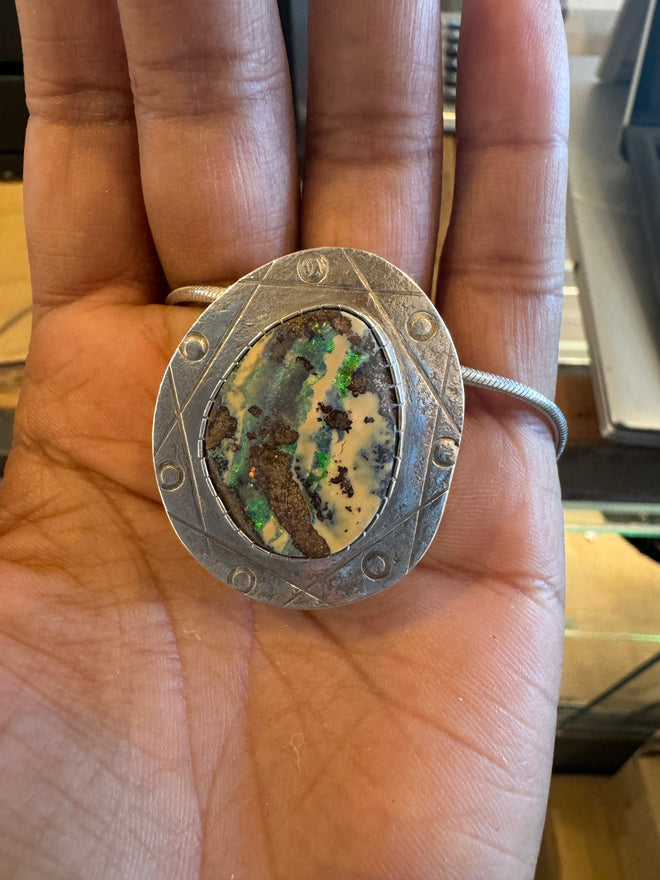 Opal Necklace Nathan Lefthand