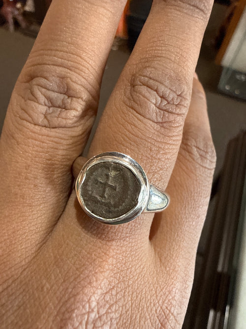 Theodosius II - Christianity and the Cross ring