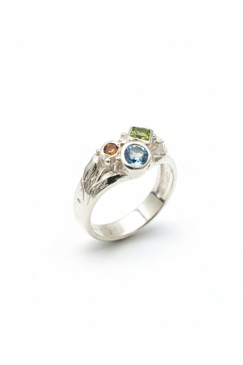 Handmade Multi Stone Ring