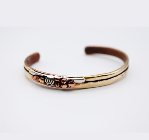 Petite Brass Bracelet