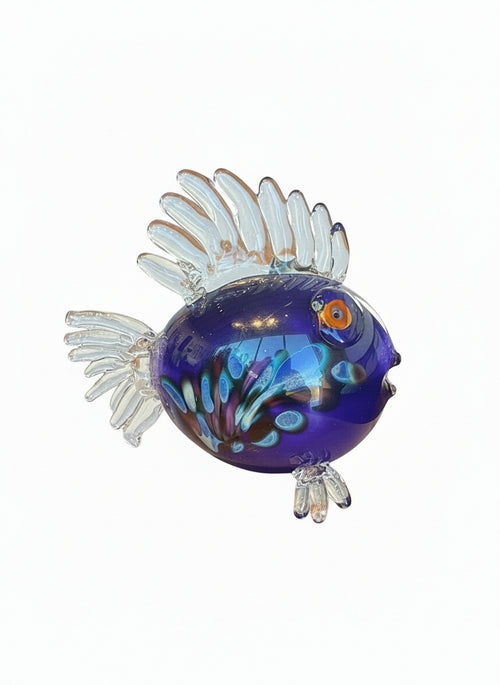 Handblown Glass Fish by Jon Oaks — One-of-a-Kind Glass Sculpture