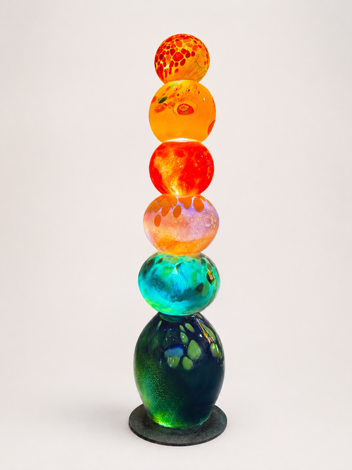 Handblown Glass Art Lights