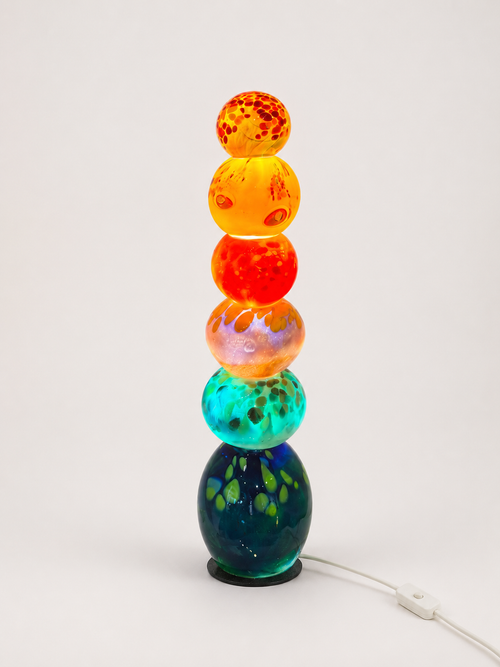 Handblown Glass Light Tower