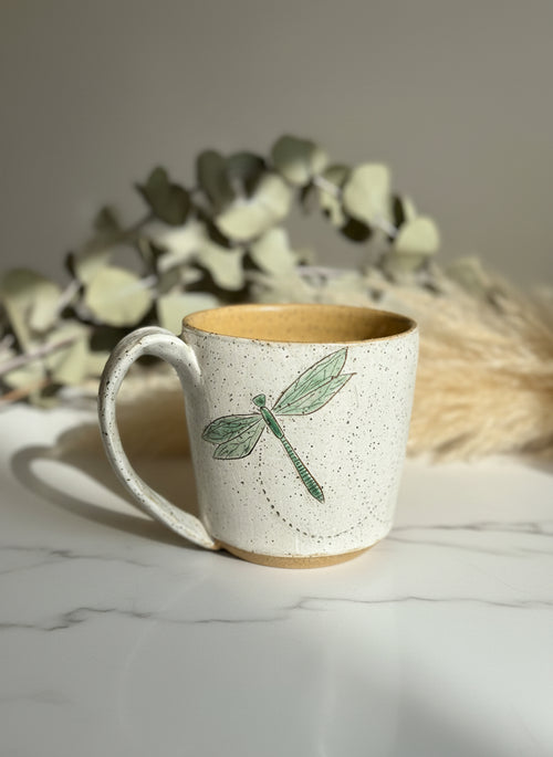 Dragonfly Ceramic Mug - Made in Arizona