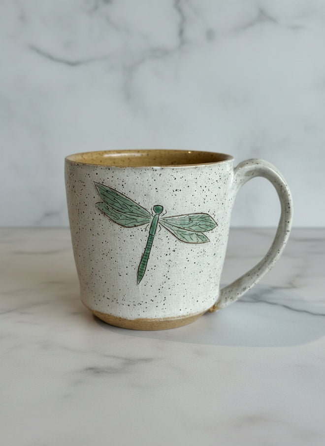 Dragonfly Ceramic Mug - Made in Arizona