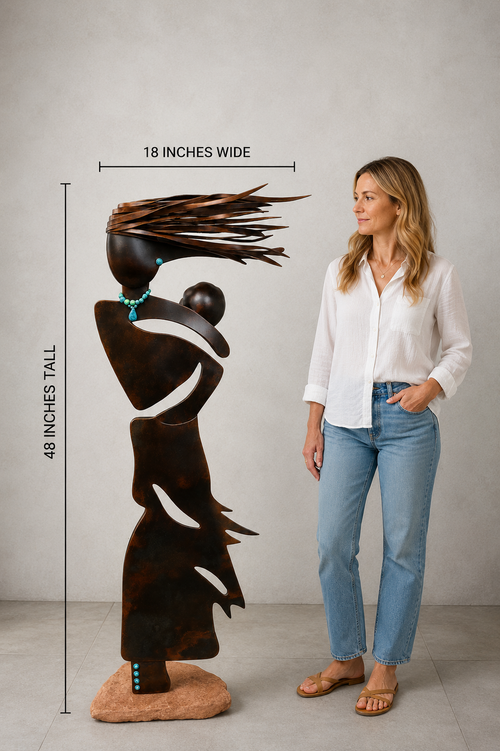 Mother Statue dimensions 