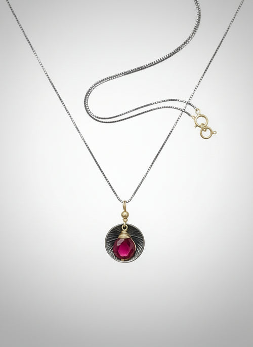 Handmade Ruby Necklace