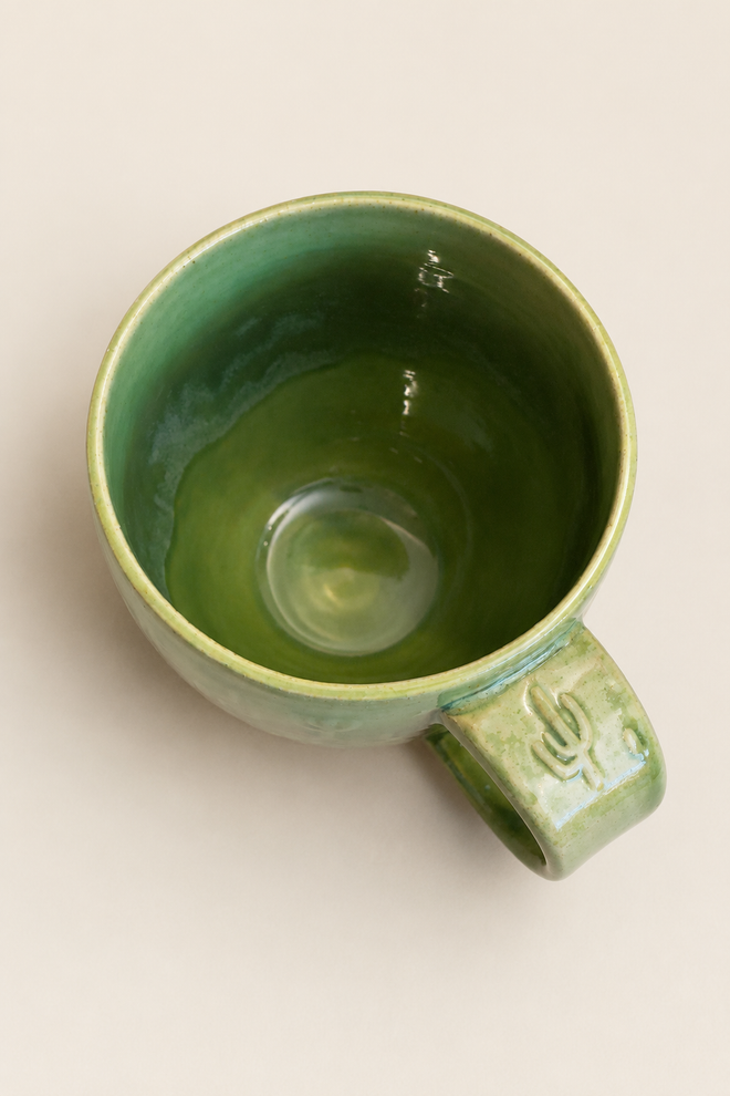 Handmade in Arizona Cactus Mug