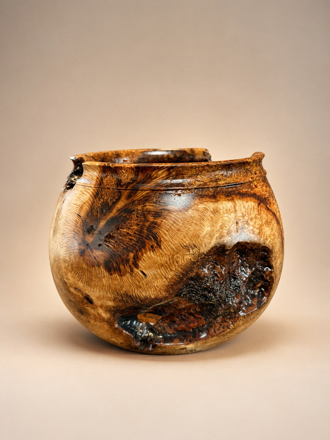 One-of-a-kind handmade oak burl wood bowl crafted in Arizona

Luxury handmade oak burl wood bowl for rustic modern home decor

rustic luxury interiors