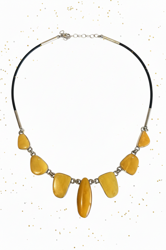 Golden Amber Necklace