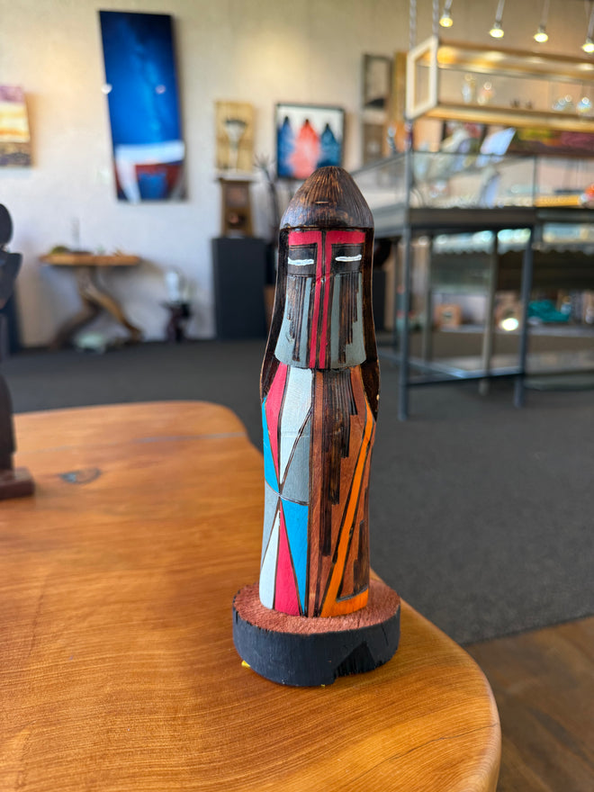 8-inch Kachina Sculpture by Navajo Artist Renaldo Yazzie