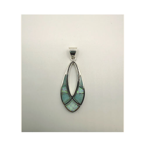 Opal & Amazonite Pendent