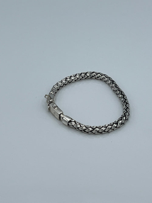 Y Silver Bracelet