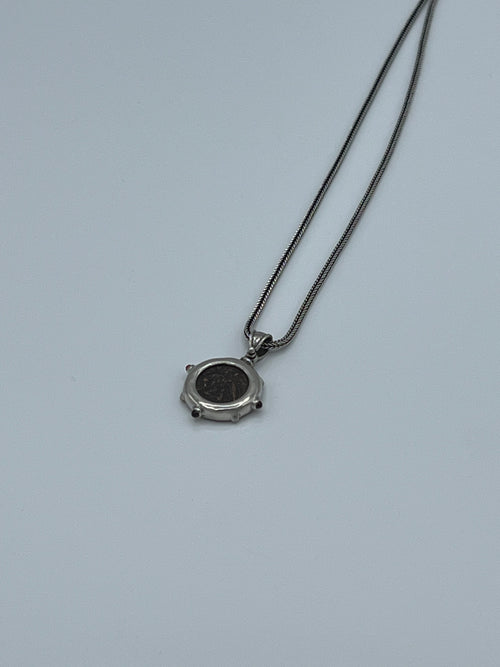 Y coin necklace