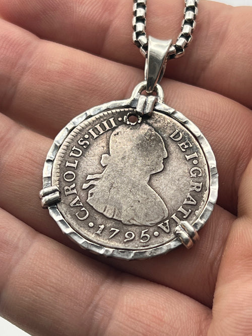 Y coin necklace