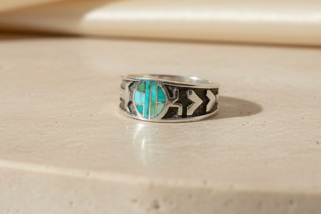 Sonoran Gold Turquoise Ring