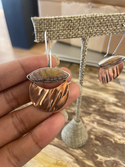 Copper Dead Horse Jasper Drop ER