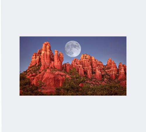 Snoopy Rock Sedona & Lunar Embrace