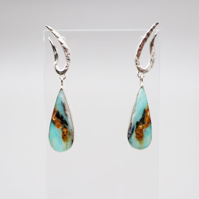 Peruvian Opal Earrings