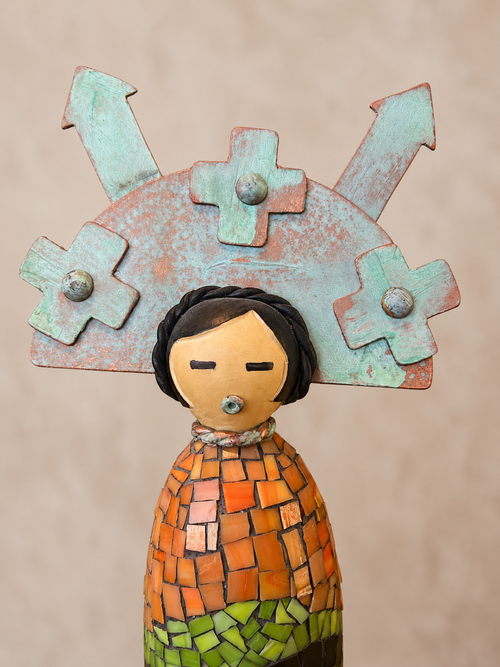 Kachina dolls (tithu) represent the Katsina spirits who bring much-needed rain and balance to the Hopi people of northeastern Arizona.