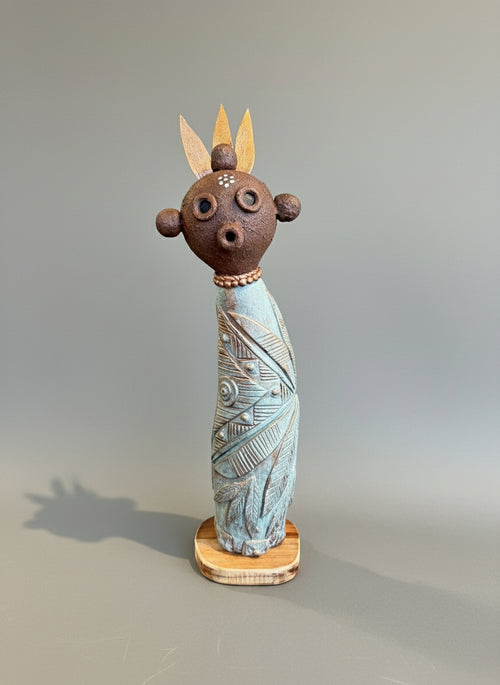 Copper Mudhead Kachina