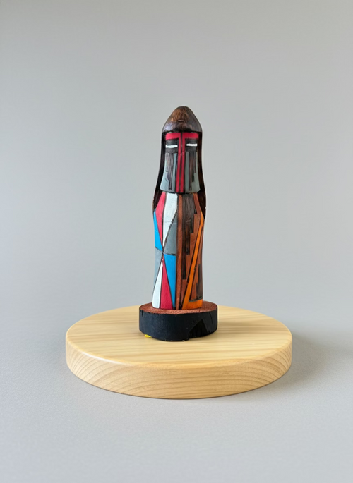 8-inch Kachina Sculpture by Navajo Artist Renaldo Yazzie