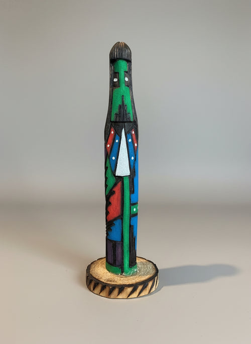 Handmade 7-Inch Navajo Kachina Sculpture by Benedict Johnson