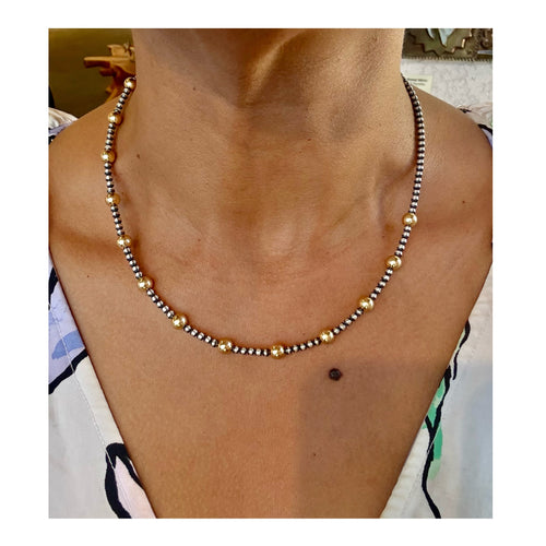 Native American handmade silver and gold jewelry