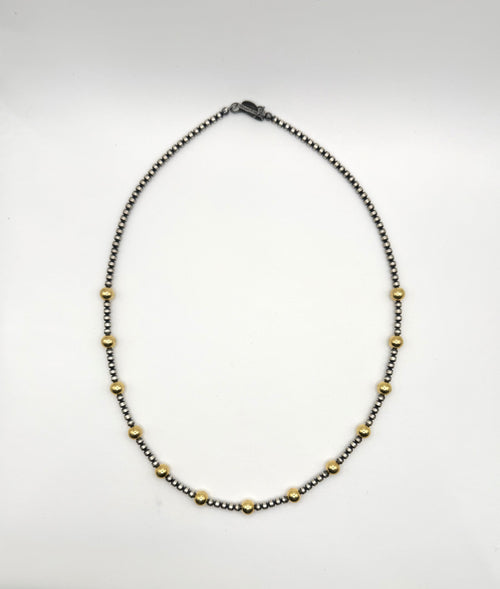 Navajo Pearls Necklace - Hand Strung by Navajo Artists