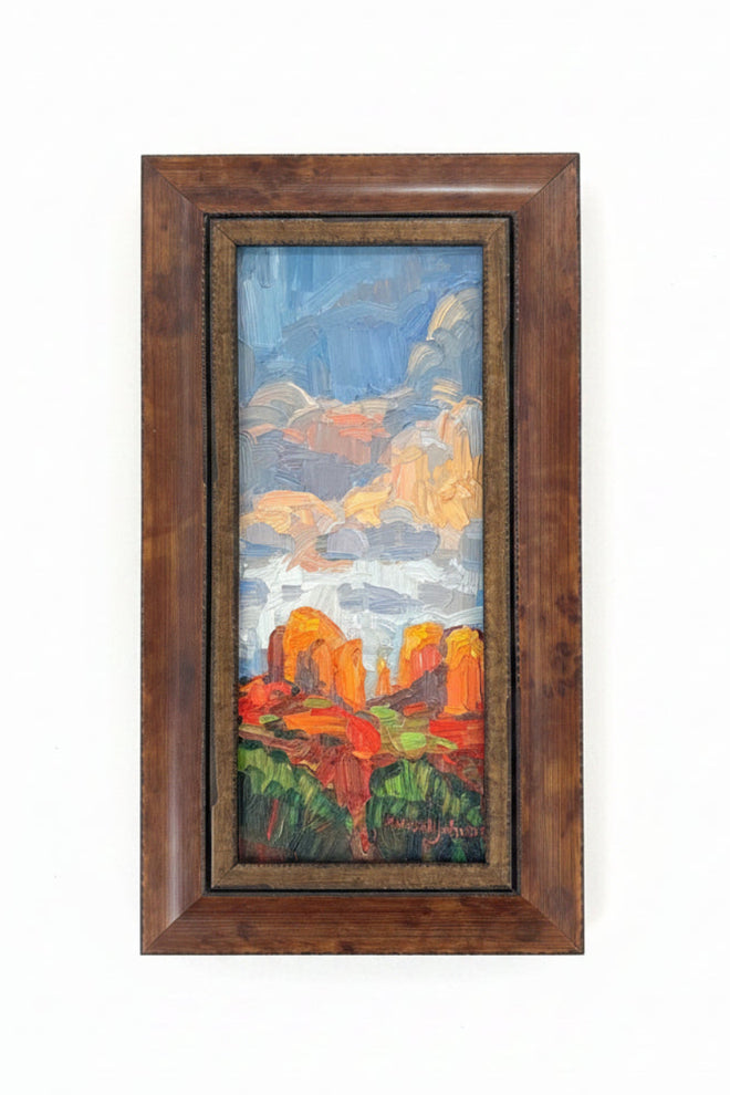 Original Wall Art Sedona Red Rocks oil painting