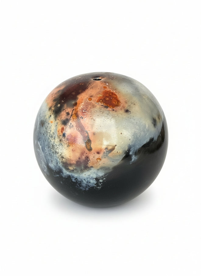 Pit Fired Ceramic Orb