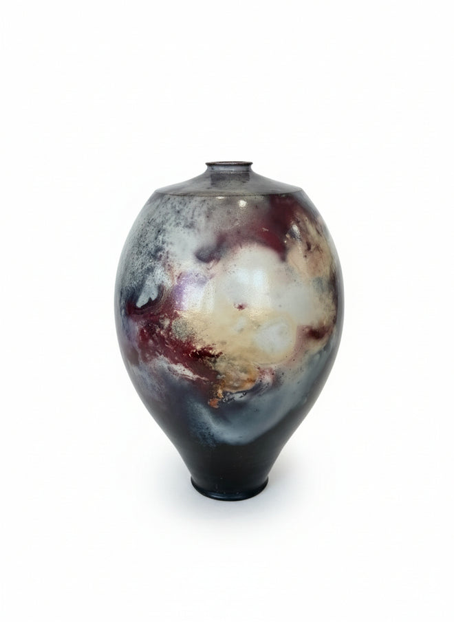 Pit Fired Ceramic Vessel by Bob Smith