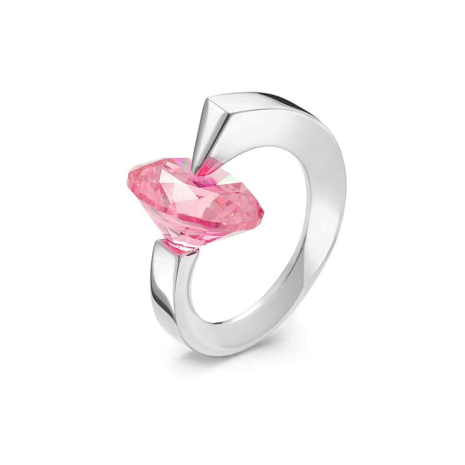 Pink Crystal Ring