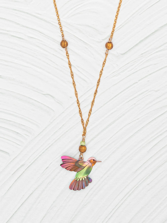 Humming Bird Necklace