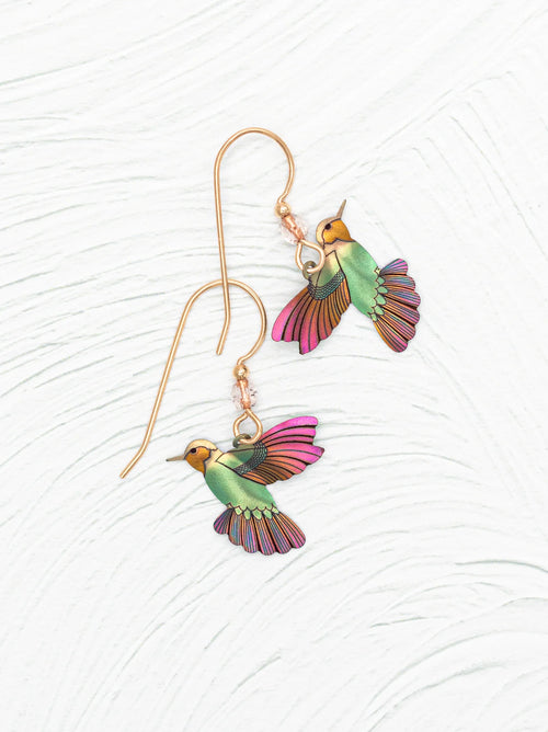 Humming Bird Earrings