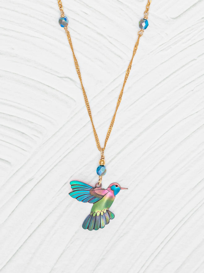 Humming Bird Necklace