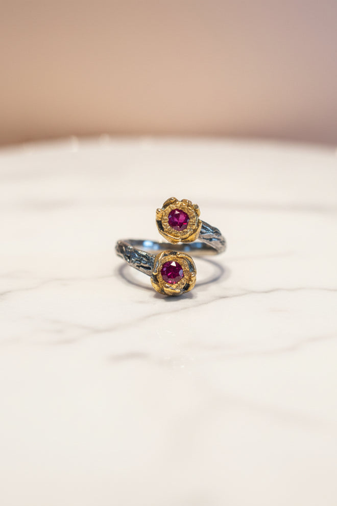 Ruby Adjustable Ring