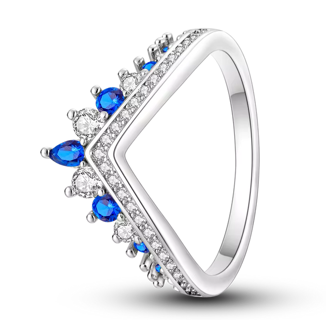 Colorful Sparkling Princess Ring