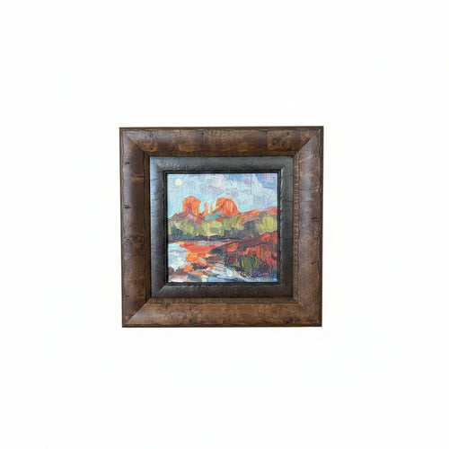 Sedona Cathedral Rock Original Oil Painting