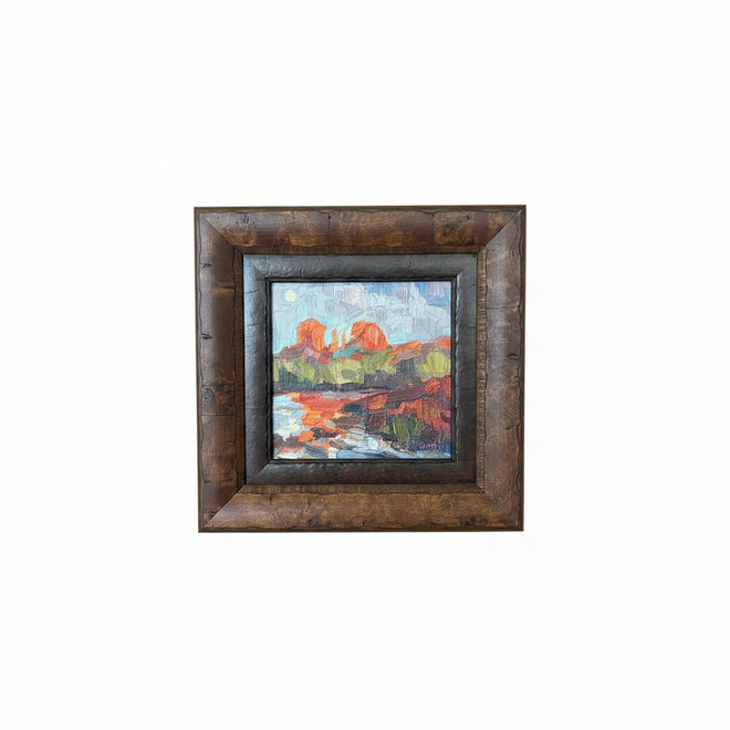 Sedona Cathedral Rock Original Oil Painting