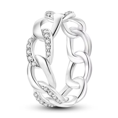 925 Sterling Silver Rings Sparking Colorful Zirconium Ring Popular LOVE Wedding Rings For Women Engagement Jewelry Anniversary