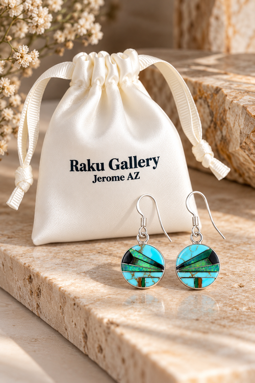 satin raku gallery pouch included