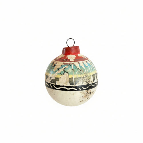 horsehair pottery ornament
