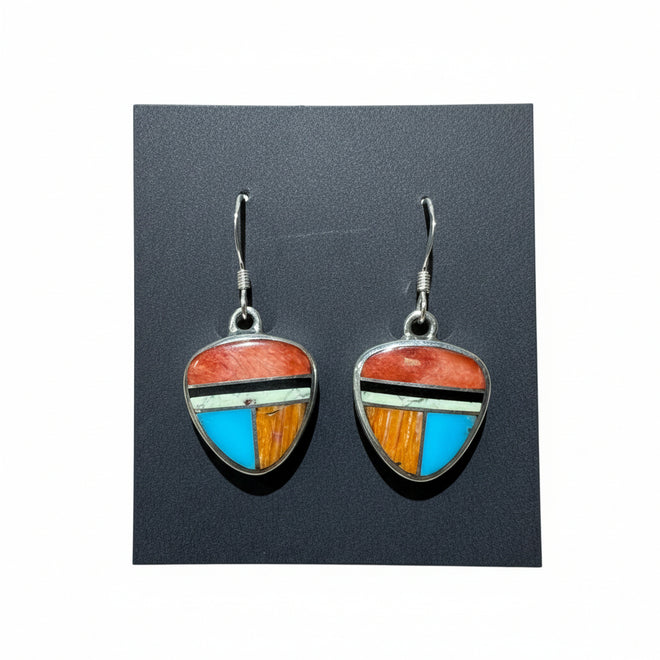 Spiny Oyster Earrings - Navajo Handmade