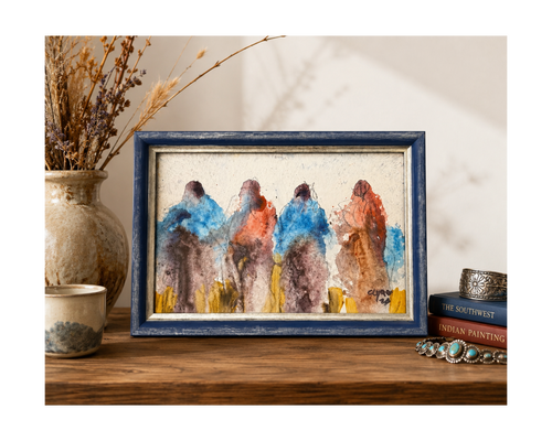 The Gathering original artwork by Al Clymer