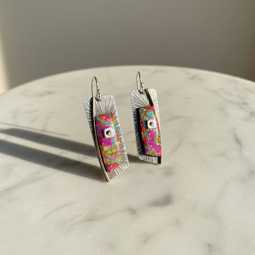 Sage Colorful Earrings