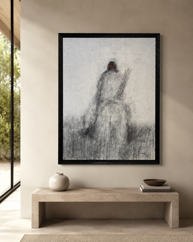 North Horse Soldier — Original Painting by Al Clymer