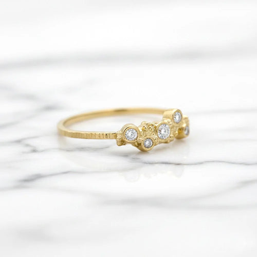 Diamond ring golden made in jerome az